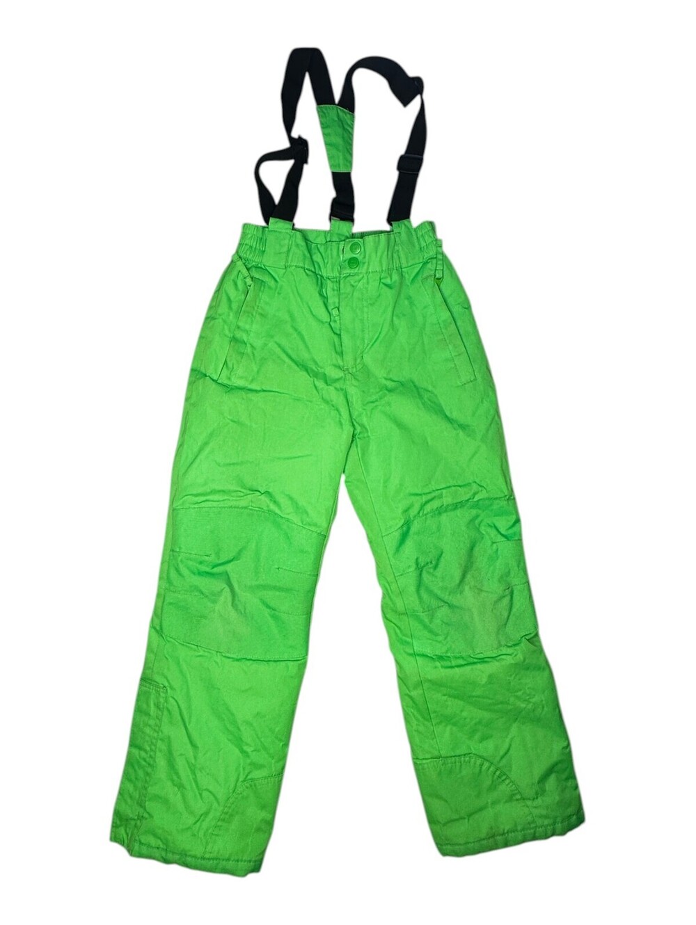 Mountain Warehouse Green Kids' Snow Pants with Suspenders Size 9-10